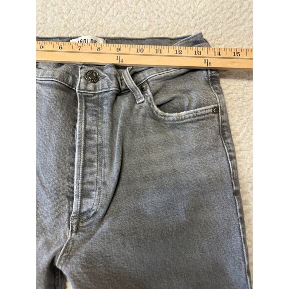Agolde Womens Nico High Rise Slim Denim Jeans Size 28 - Picture 7 of 9
